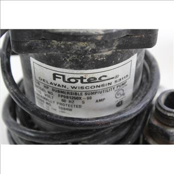 Flotec FP0S1250X-08 Submersible Sump/Utility Pump