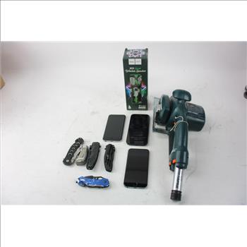 Flower Suitcase, Iphone, Wireless Speaker, And More, 11 Pieces