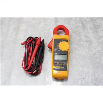 FLUKE Clamp Meter; Husqvarna Tool Bag