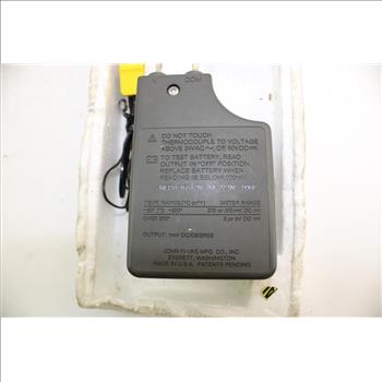 Fluke I2000 Flex Ac Current Clamp With Fluke 80tk Thermocouple  Module; 2 Pieces