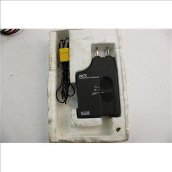 Fluke I2000 Flex Ac Current Clamp With Fluke 80tk Thermocouple  Module; 2 Pieces