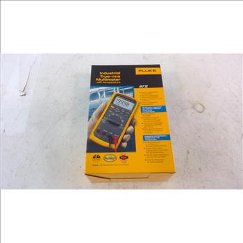 Fluke True-RMS Multimeter With Backlight And Temperature
