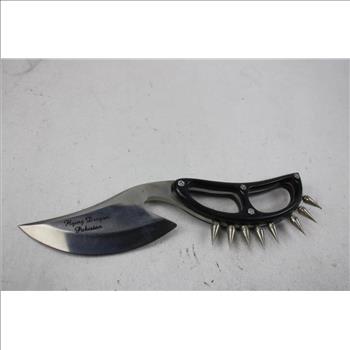 Flying Dragon Pakistan Spiked Knuckle Handle Knife