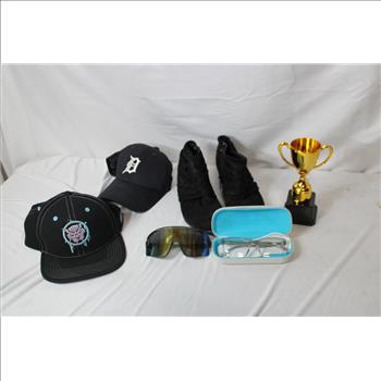 Fog Machine, CD's, Sunglasses, Hats, & More 13 Pieces