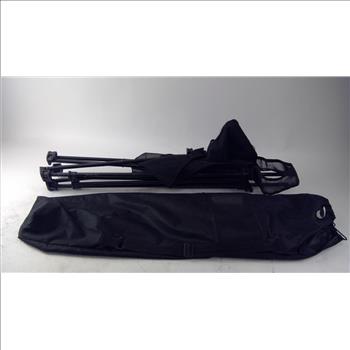 Foldable Camping Chair, Black