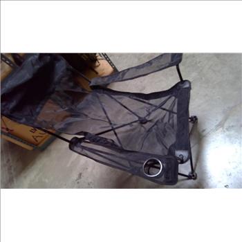 Foldable Camping Chair, Black