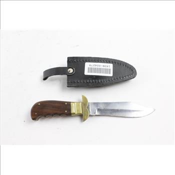 Folding Bowie Knife With Sheath