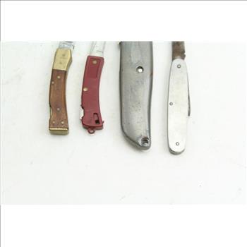 Folding Knife, Multi-Tool, Box Cutter: Durabuilt, Utica Cutlery: 4 Items