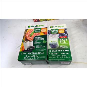 FoodSaver Vacuum Sealer With Seal Rolls