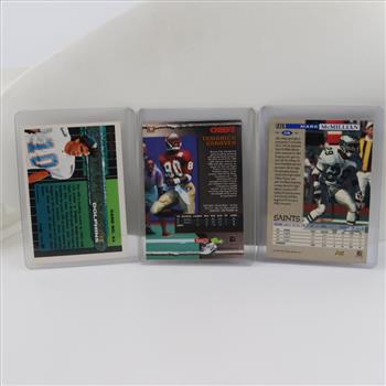 Football Trading Cards, 3 Pieces