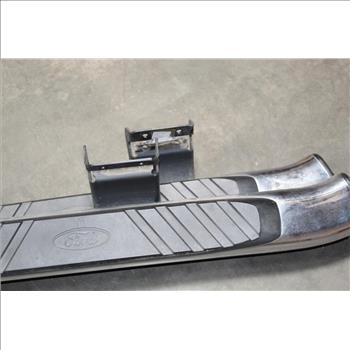 Ford F150 Step Side Rails W/4 Clips Attached; 2 Pieces