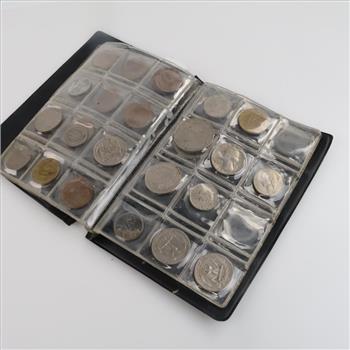 Foreign And US Coins Includes Silver Coin; 30+ Pieces