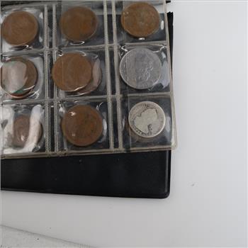 Foreign And US Coins Includes Silver Coin; 30+ Pieces