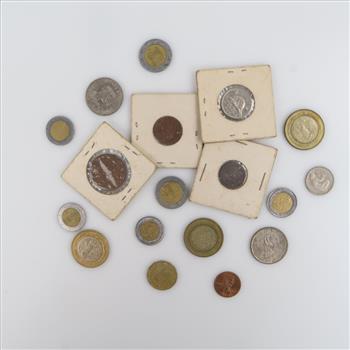 Foreign And US Currency, 15+ Pieces