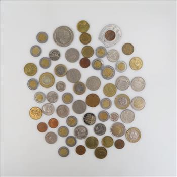 Foreign And US Currency With Token, 45+ Pieces
