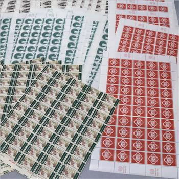 Foreign And US Stamps, 2,100+ Pieces