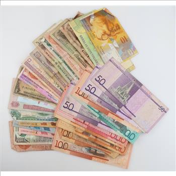 Foreign Bills; 26+ Pieces