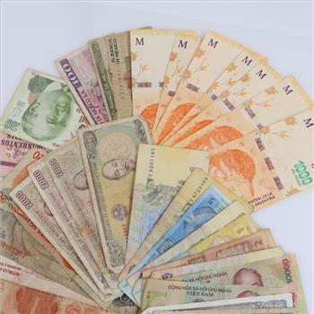 Foreign Bills; 35+ Pieces