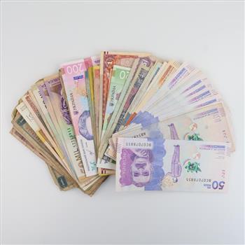 Foreign Bills; 60+ Pieces