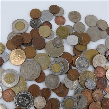 Foreign Coins; 1+ Lbs.