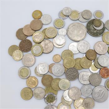 Foreign Coins; 1+ Lbs.