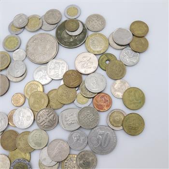 Foreign Coins; 1+ Lbs.