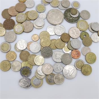 Foreign Coins; 1+ Lbs.