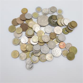 Foreign Coins; 1+ Lbs.