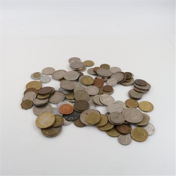Foreign Coins; 1+ Lbs.