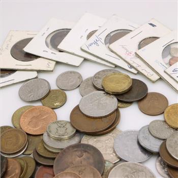 Foreign Coins And Tokens, 1+lb