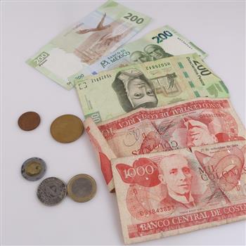 Foreign Currency, 10 Pieces