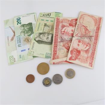 Foreign Currency, 10 Pieces