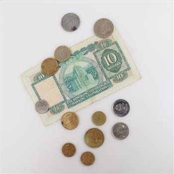 Foreign Currency, 13 Pieces