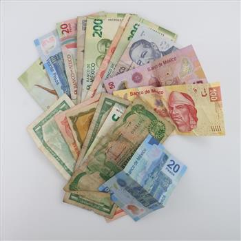 Foreign Currency 15+ Bills