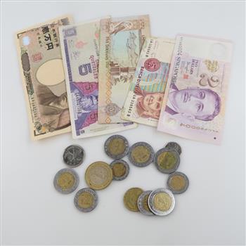 Foreign Currency, 15+ Pieces