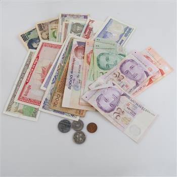 Foreign Currency, 18+ Pieces