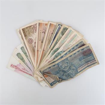 Foreign Currency, 19 Pieces