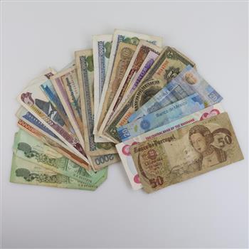 Foreign Currency, 19 Pieces