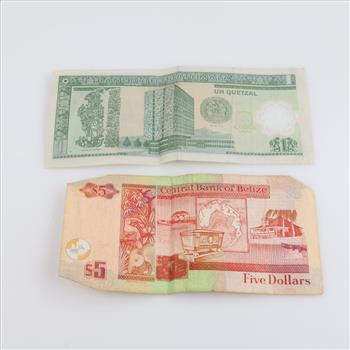 Foreign Currency, 2 Pieces