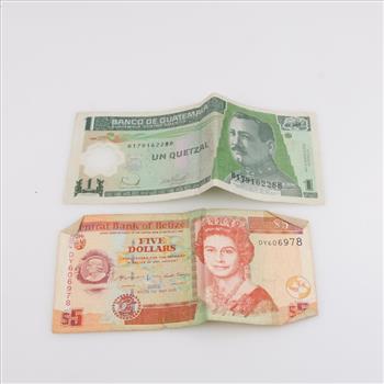Foreign Currency, 2 Pieces
