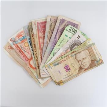Foreign Currency, 21 Pieces