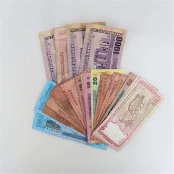 Foreign Currency, 21 Pieces