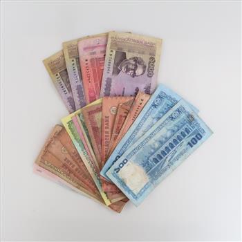 Foreign Currency, 21 Pieces