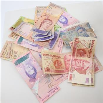 Foreign Currency, 24 Pieces