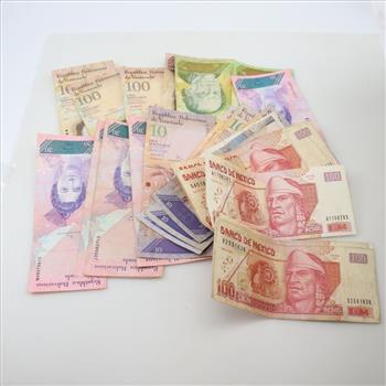 Foreign Currency, 24 Pieces