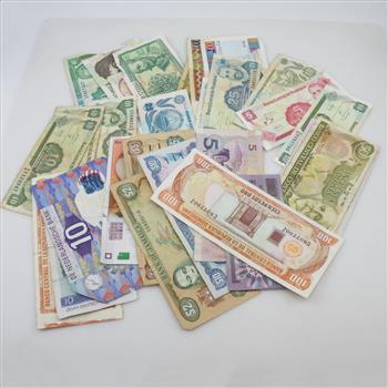 Foreign Currency, 25+ Pieces