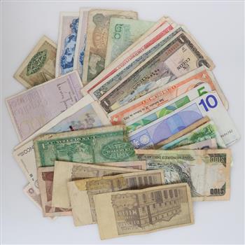 Foreign Currency, 25 Pieces