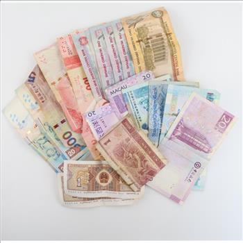 Foreign Currency, 25+ Pieces