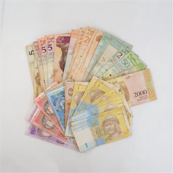 Foreign Currency, 30+ Pieces