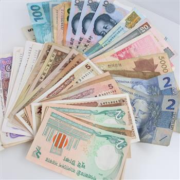 Foreign Currency, 40+ Pieces